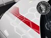 Picture of Fits Mini Aceman J05 Gloss Chili Red / Transparent  Bonnet Stripes / Stickers