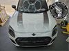 Picture of Black & Transparent Mini U25 Countryman Bonnet Stripes / Stickers