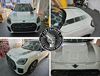 Picture of Black & Transparent Mini U25 Countryman Bonnet Stripes / Stickers