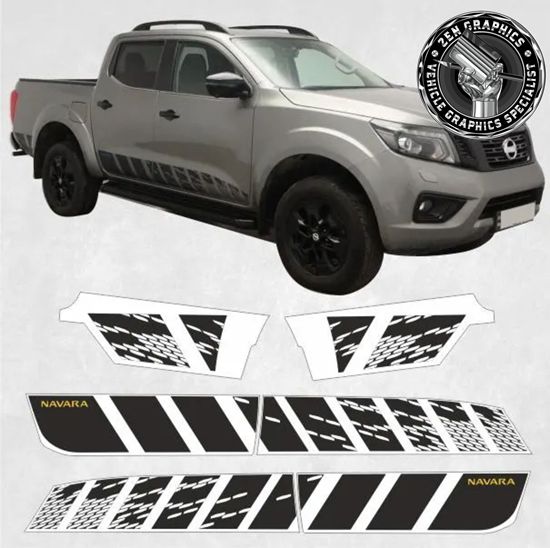 Picture of Replacement side Graphics for Navara NP300 N‑Guard (2016–2018)