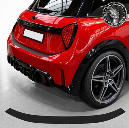 Picture of Fits  Mini F66 rear Bumper Protection Vinyl