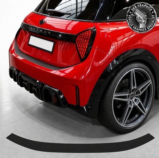 Picture of Fits  Mini F66 rear Bumper Protection Vinyl