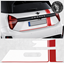 Picture of Fits Mini J01 Electric JCW rear Hatch Stripes / Stickers