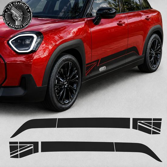 Picture of Fits Mini J05 Aceman Heritage side Stripes / Stickers