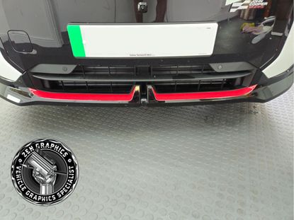 Picture of Fits Mini J05 Aceman JCW Lower Bumper Accents