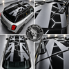 Picture of Fits Mini J05 Aceman full Roof Night Jack Decals / Stickers