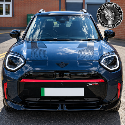 Picture of Fits Mini J05 Aceman JCW Grille Stripe
